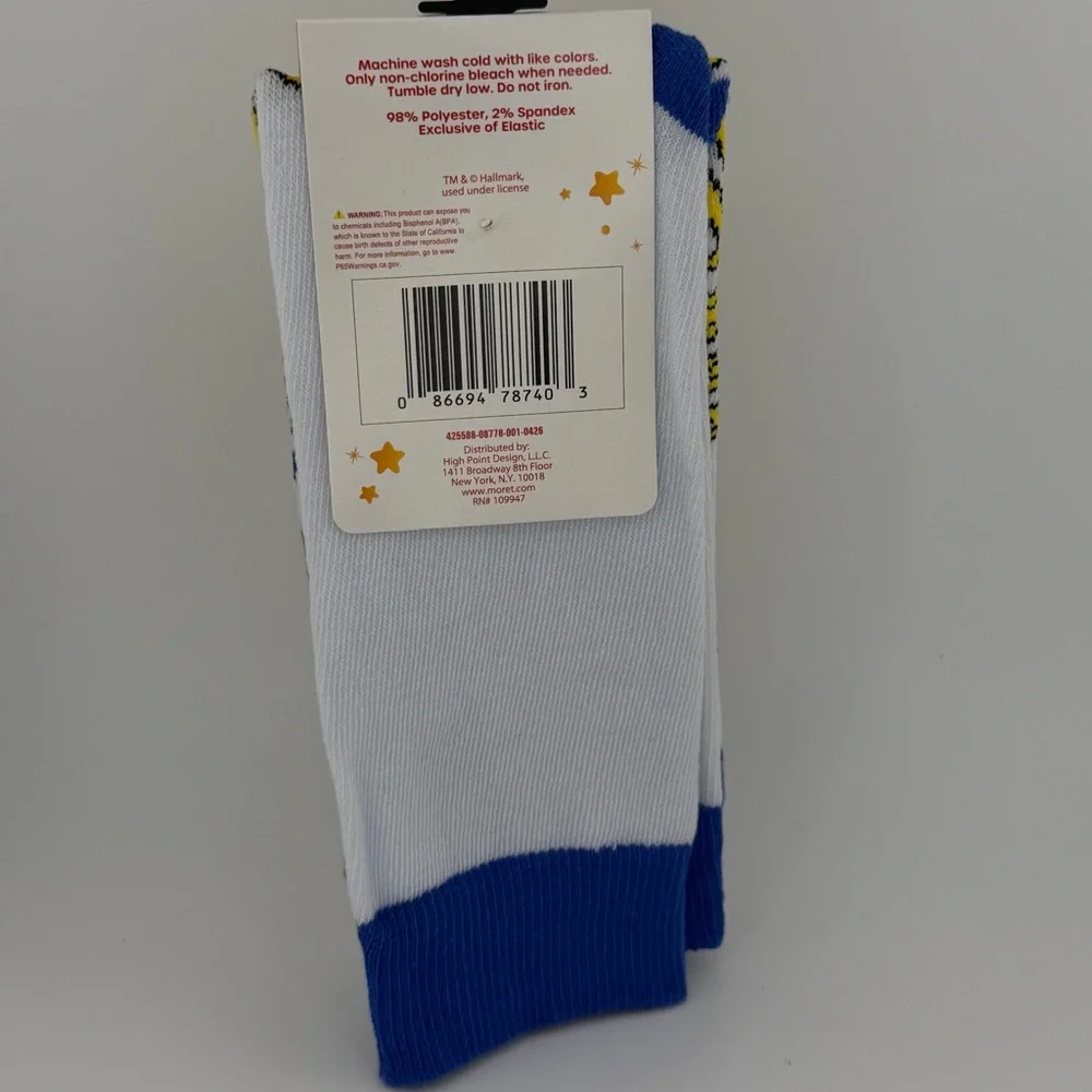 Rainbow Brite Novelty Crew Socks